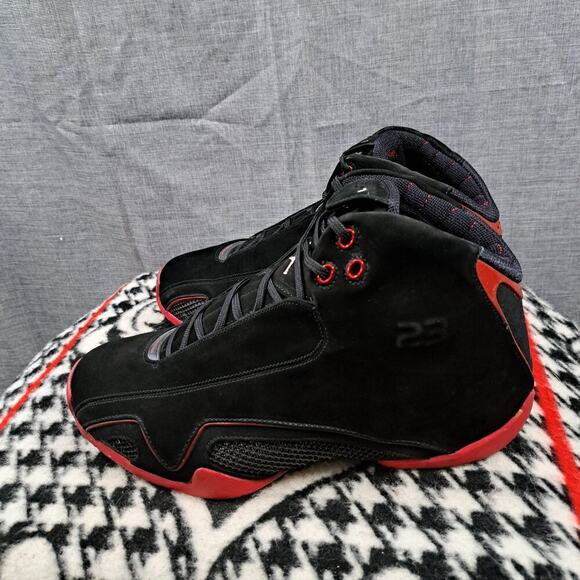 %Size 11 Nike Air Jordan 21 Retro Countdown Pack 2008 Men Triple Black AJ20 main image 5